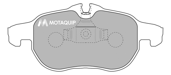Brake Pad Set, disc brake (LVXL1119)