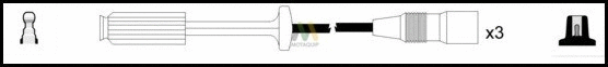 Ignition Cable Kit (LDRL1426)