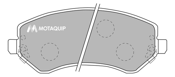 Brake Pad Set, disc brake (LVXL1142)