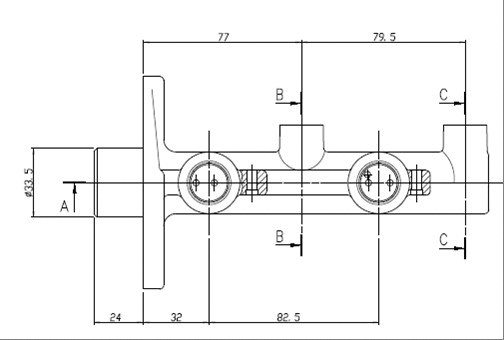 Brake Master Cylinder (VMC116)