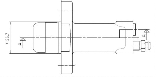 Slave Cylinder, clutch (VSC105)