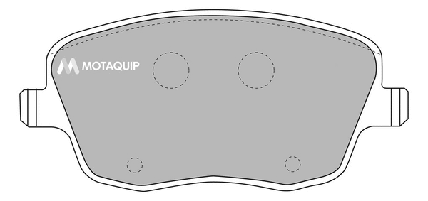 Brake Pad Set, disc brake (LVXL1098)