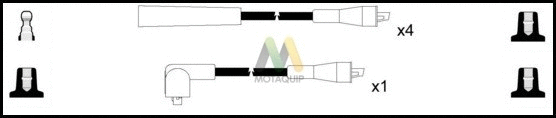 Ignition Cable Kit (LDRL231)