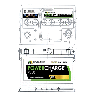 Starter Battery (VBY30)