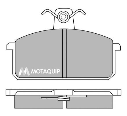 Brake Pad Set, disc brake (LVXL278)