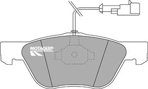 Brake Pad Set, disc brake (LVXL1030)