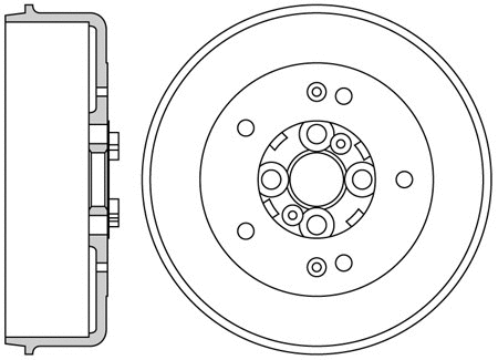 Brake Drum (VBD56)