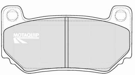 Brake Pad Set, disc brake (LVXL1221)