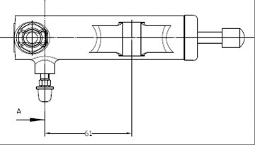 Slave Cylinder, clutch (VSC117)