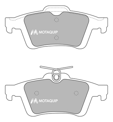 Brake Pad Set, disc brake (LVXL1720)