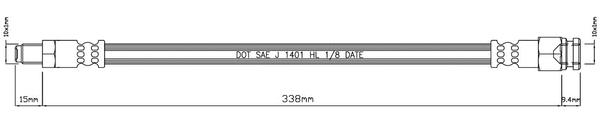 Brake Hose (VBJ239)