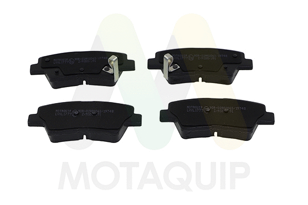 Brake Pad Set, disc brake (LVXL1777)