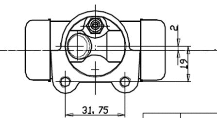 Wheel Brake Cylinder (VWC457)