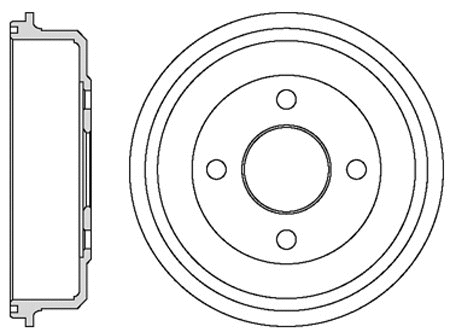 Brake Drum (VBD640)
