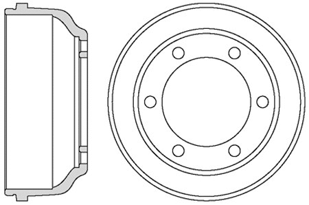 Brake Drum (VBD678)