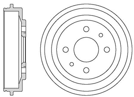 Brake Drum (VBD602)