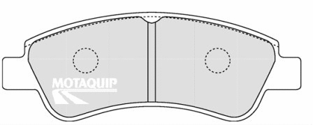Brake Pad Set, disc brake (LVXL1288)