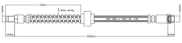 Brake Hose (VBJ280)