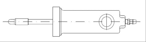 Slave Cylinder, clutch (VSC112)
