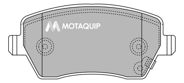 Brake Pad Set, disc brake (LVXL1281)