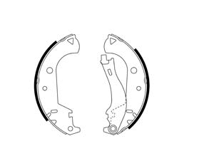 Brake Shoe Set (VBS663)