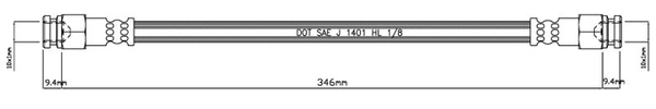 Brake Hose (VBH783)