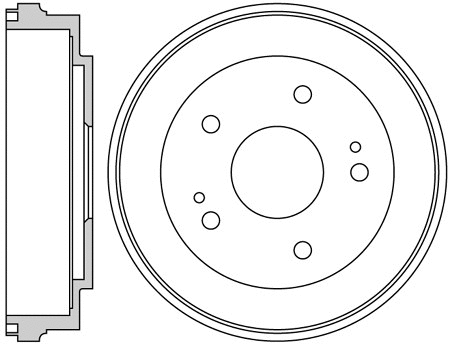 Brake Drum (VBE621)