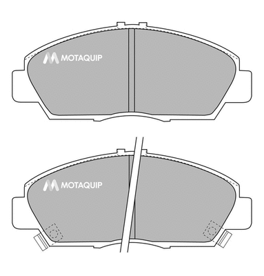 Brake Pad Set, disc brake (LVXL711)