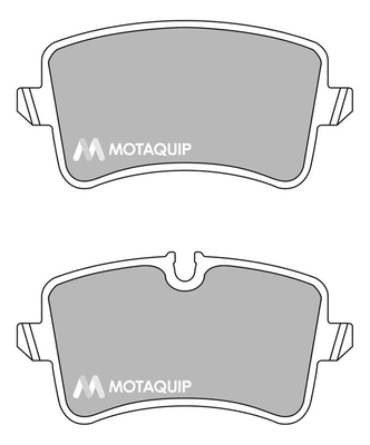 Brake Pad Set, disc brake (LVXL1718)
