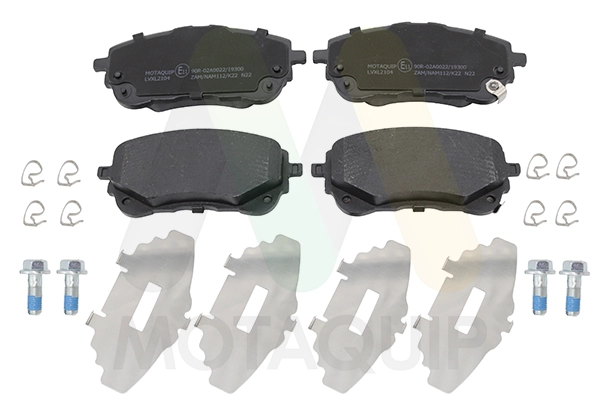 Brake Pad Set, disc brake (LVXL2104)