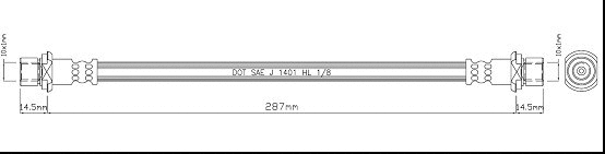Brake Hose (VBH1056)