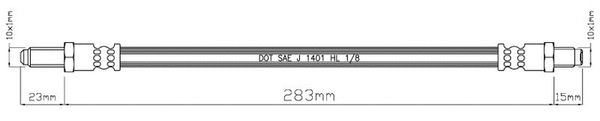 Brake Hose (VBH348)