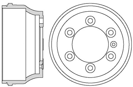 Brake Drum (VBD653)
