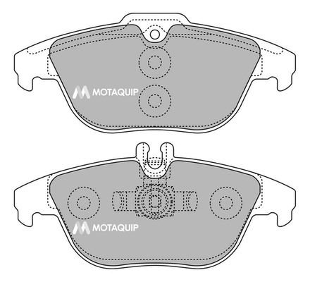 Brake Pad Set, disc brake (LVXL1425)