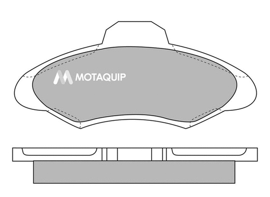 Brake Pad Set, disc brake (LVXL563)