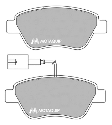 Brake Pad Set, disc brake (LVXL1714)