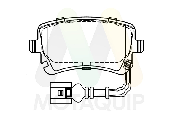 Brake Pad Set, disc brake (LVXL1327)