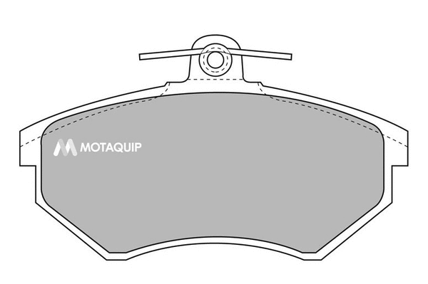 Brake Pad Set, disc brake (LVXL655)