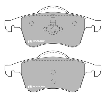 Brake Pad Set, disc brake (LVXL639)