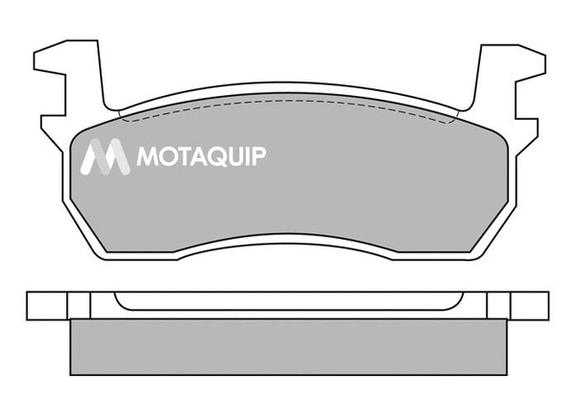 Brake Pad Set, disc brake (LVXL312)