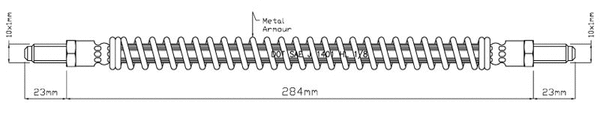 Brake Hose (VBH220)