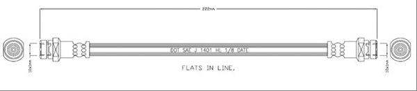 Brake Hose (VBJ302)