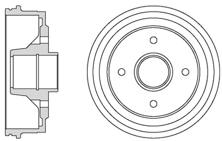 Brake Drum (VBD634)