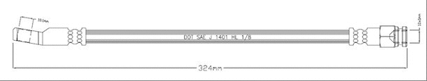 Brake Hose (VBH543)