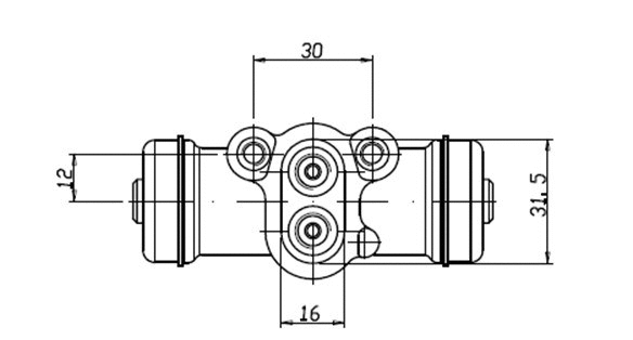 Wheel Brake Cylinder (VWC688)