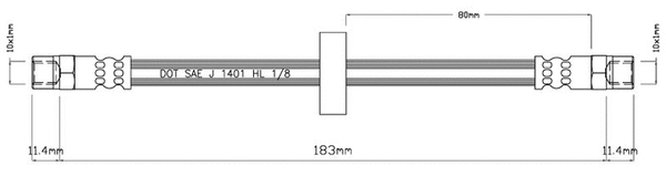 Brake Hose (VBH944)