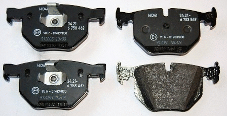 Brake Pad Set, disc brake (LVXL1176)