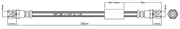 Brake Hose (VBH577)
