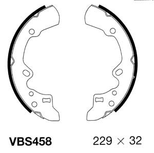 Brake Shoe Set (VBS458)