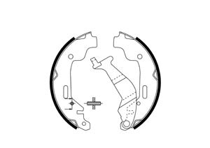 Brake Shoe Set (VBS685)